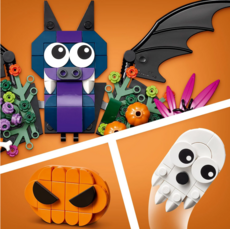 LEGO HALLOWEEN WREATH