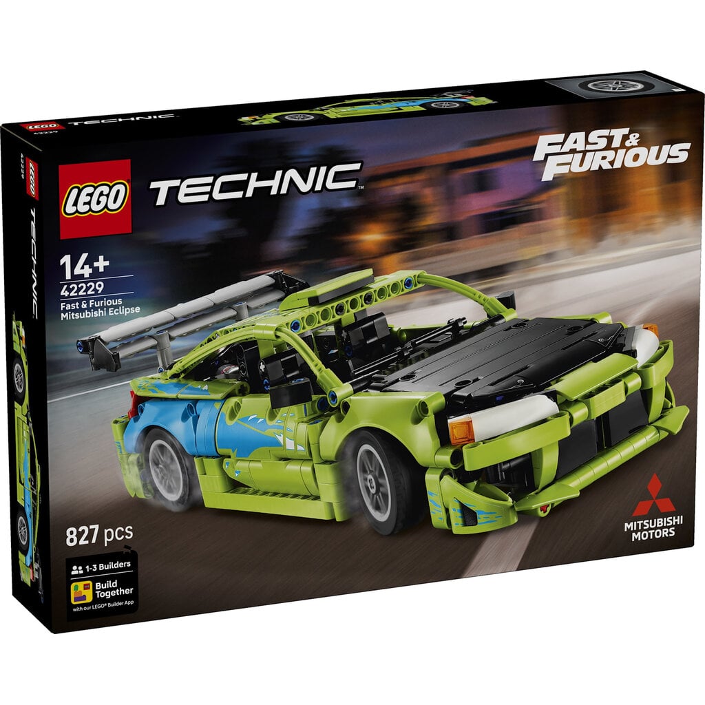 LEGO FAST & FURIOUS MITSUBISHI ECLIPSE CAR