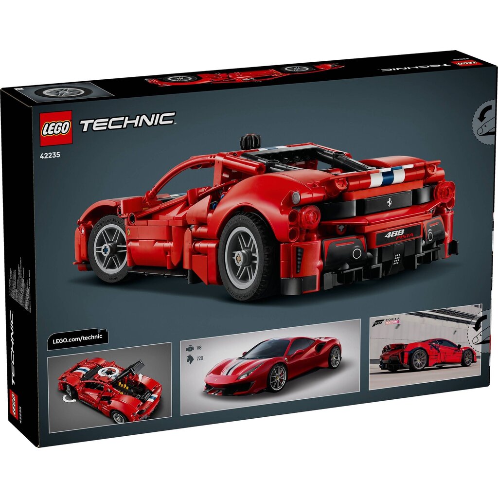 LEGO FERRARI 488 PISTA CAR
