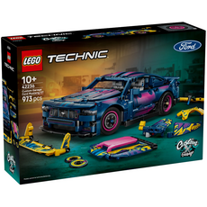 LEGO CUSTOM GARAGE FORD MUSTANG GT CAR