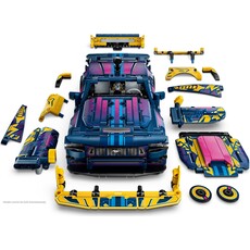 LEGO CUSTOM GARAGE FORD MUSTANG GT CAR