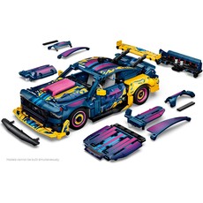 LEGO CUSTOM GARAGE FORD MUSTANG GT CAR