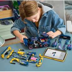 LEGO CUSTOM GARAGE FORD MUSTANG GT CAR