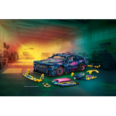 LEGO CUSTOM GARAGE FORD MUSTANG GT CAR