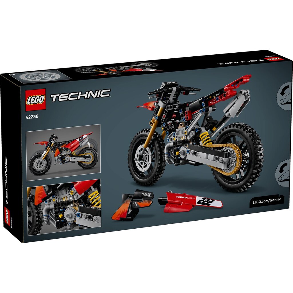 LEGO DUCATI DESMO450 MX FACTORY MOTORCYCLE