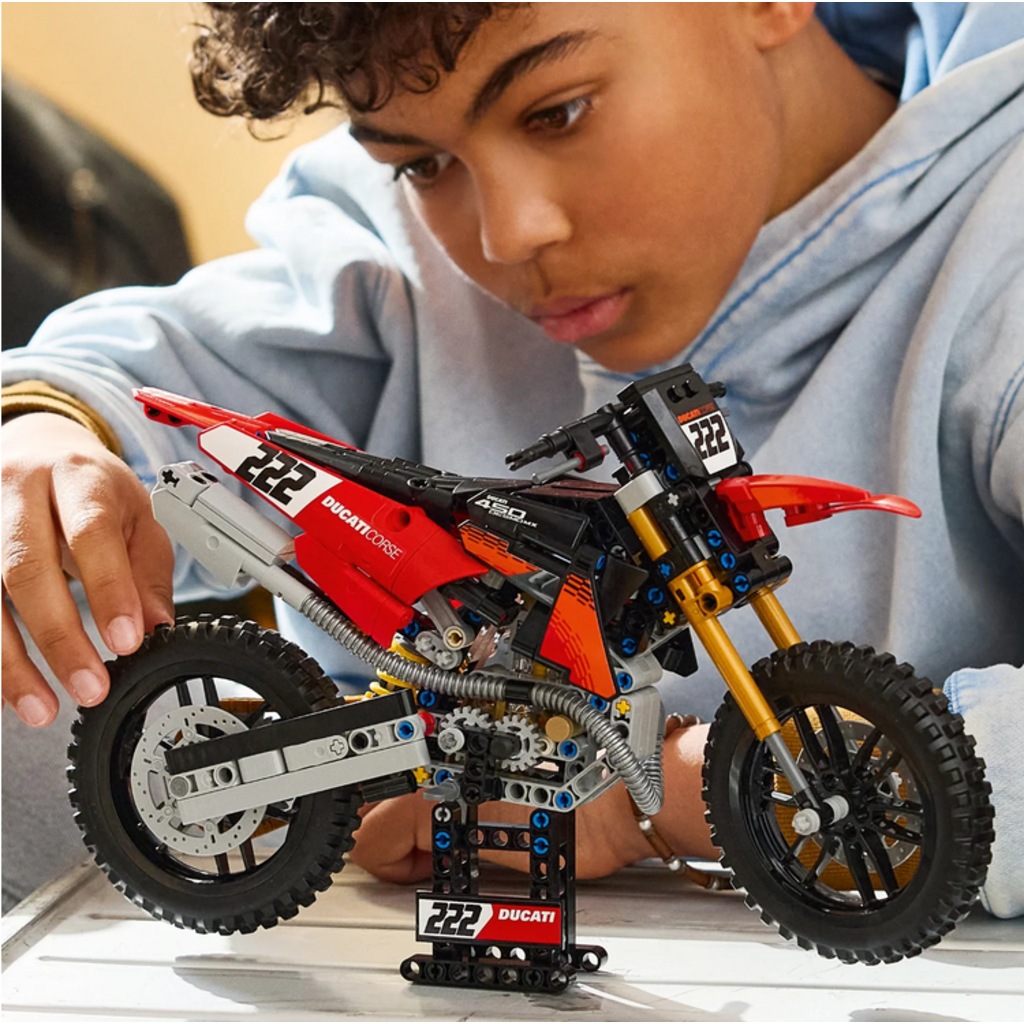 LEGO DUCATI DESMO450 MX FACTORY MOTORCYCLE