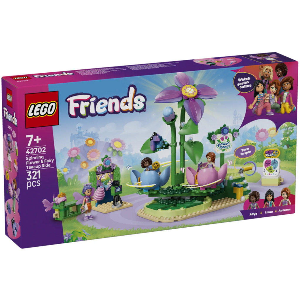 LEGO SPINNING FLOWER & FAIRY TEACUP RIDE