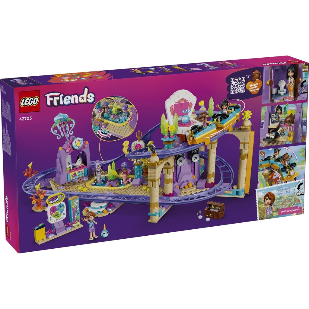 LEGO MERMAID ROLLER COASTER RIDE