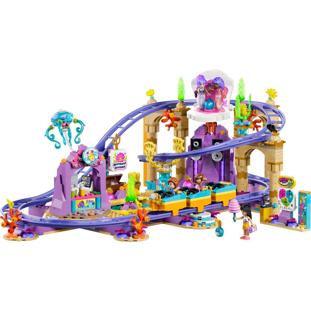 LEGO MERMAID ROLLER COASTER RIDE