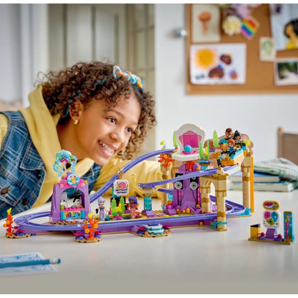 LEGO MERMAID ROLLER COASTER RIDE