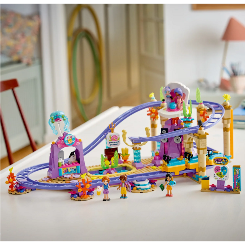 LEGO MERMAID ROLLER COASTER RIDE
