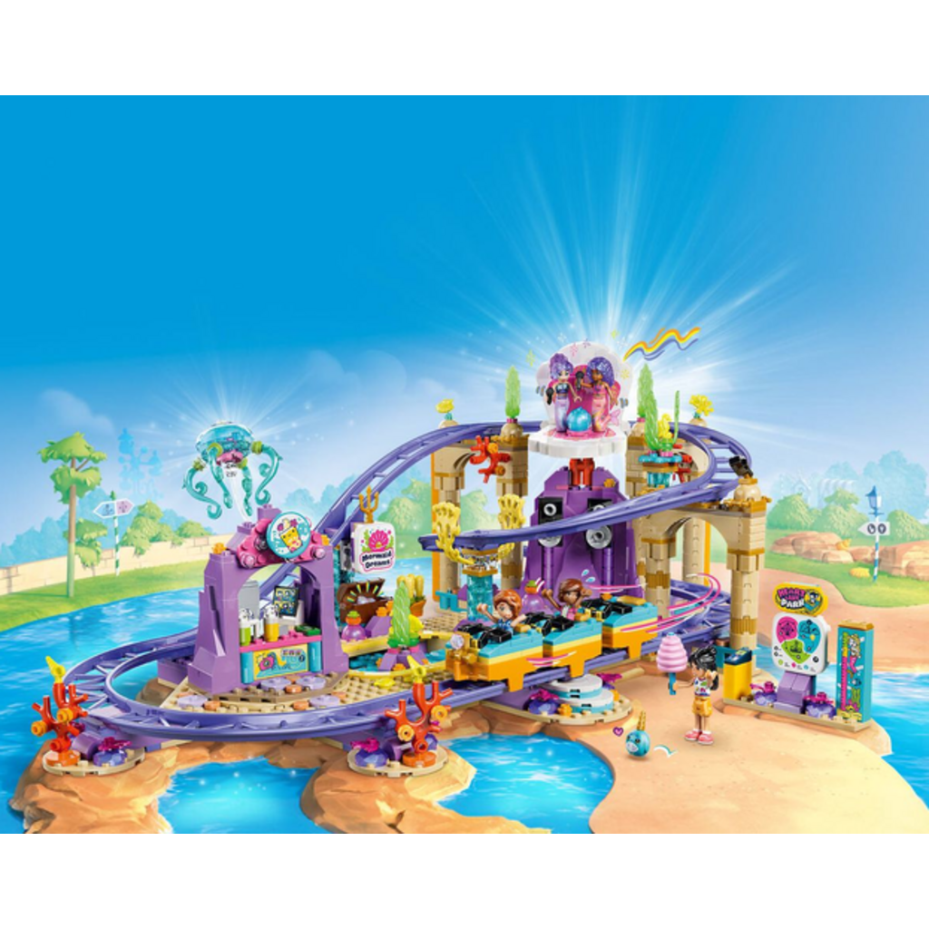 LEGO MERMAID ROLLER COASTER RIDE