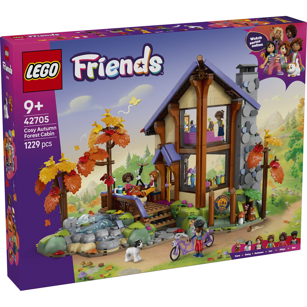 LEGO COZY FALL FOREST CABIN