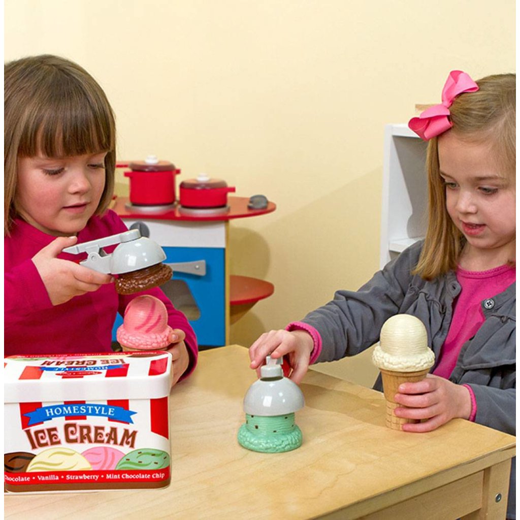 MELISSA AND DOUG ICE CREAM CONE PLAYSET