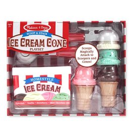 MELISSA AND DOUG ICE CREAM CONE PLAYSET