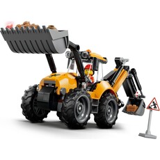 LEGO YELLOW BACKHOE LOADER