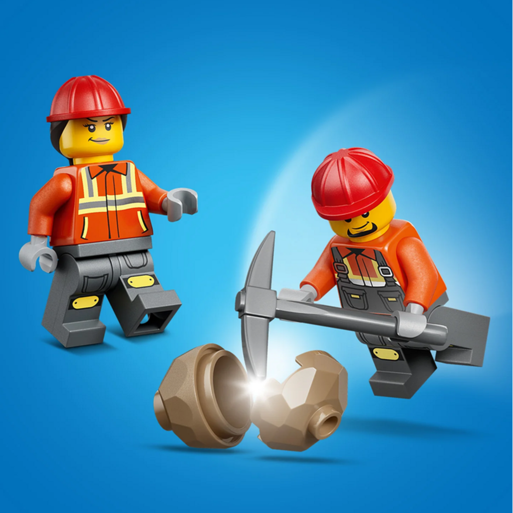 LEGO YELLOW BACKHOE LOADER