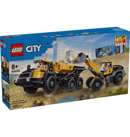 LEGO DUMP TRUCK & FRONT END LOADER