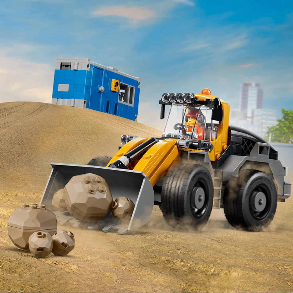 LEGO DUMP TRUCK & FRONT END LOADER