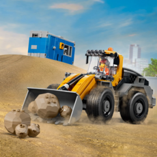 LEGO DUMP TRUCK & FRONT END LOADER