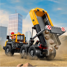 LEGO DUMP TRUCK & FRONT END LOADER