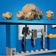 LEGO DUMP TRUCK & FRONT END LOADER