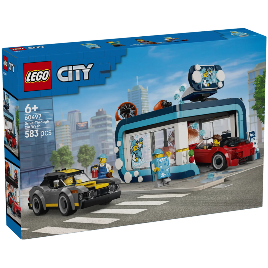 LEGO DRIVE-THROUGH CAR WASH