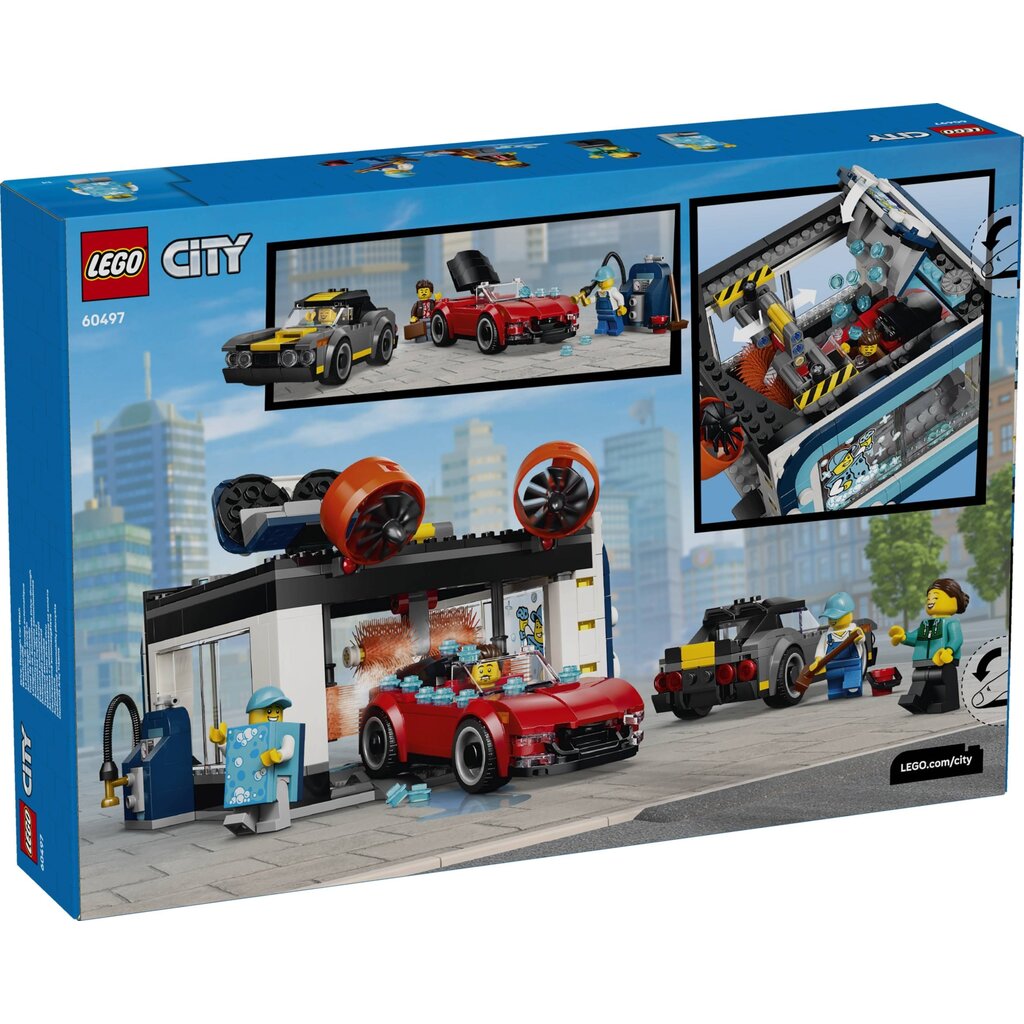 LEGO DRIVE-THROUGH CAR WASH