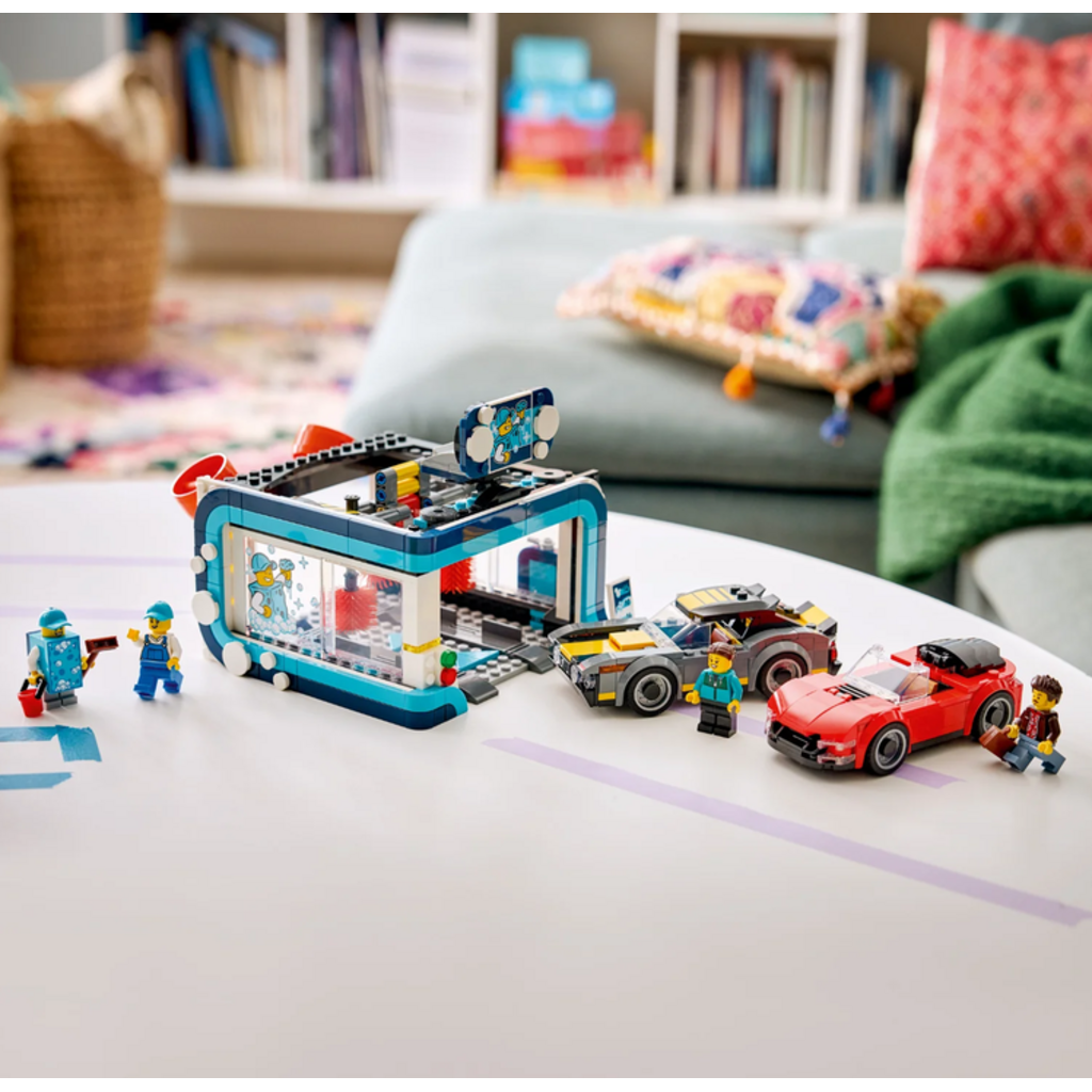LEGO DRIVE-THROUGH CAR WASH