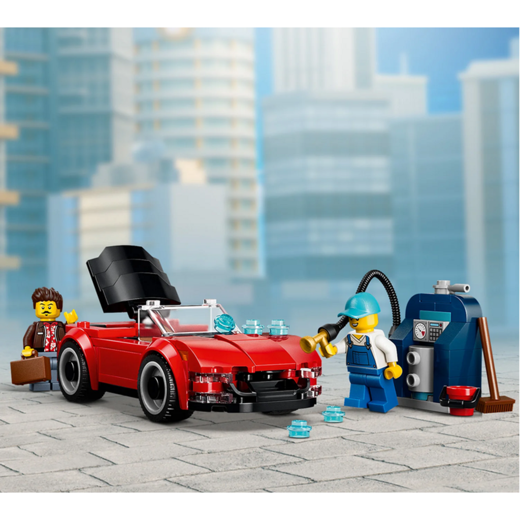 LEGO DRIVE-THROUGH CAR WASH
