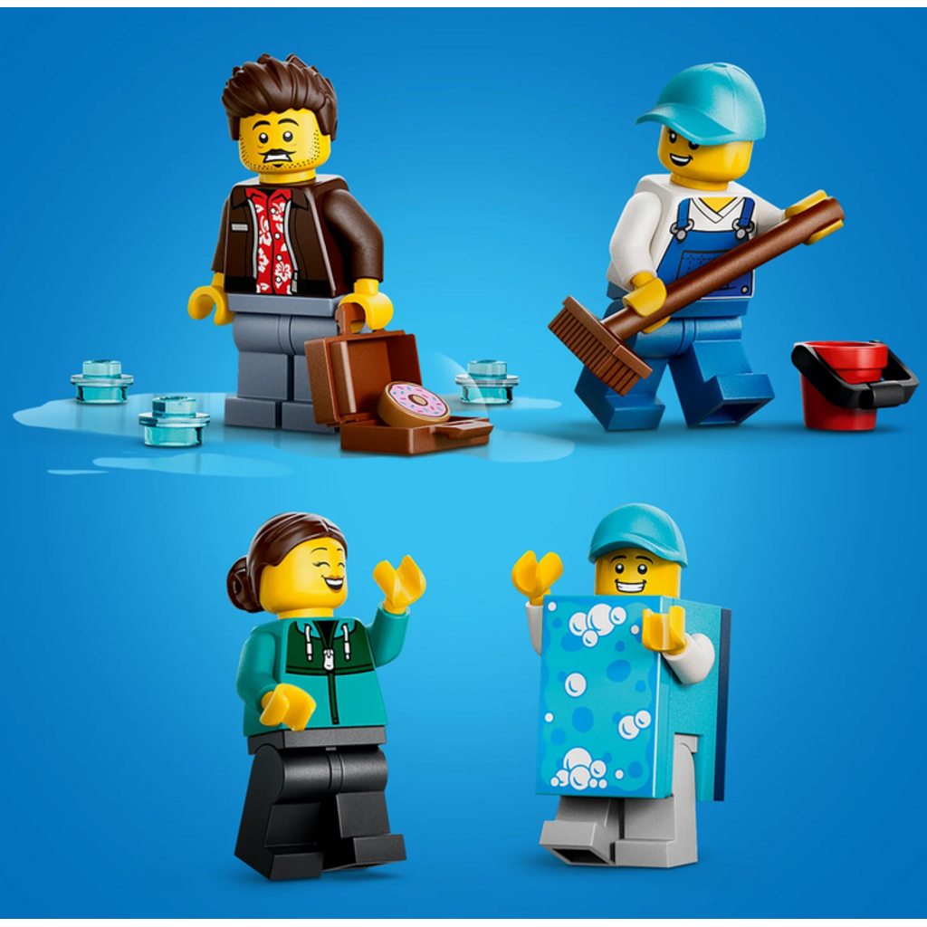 LEGO DRIVE-THROUGH CAR WASH