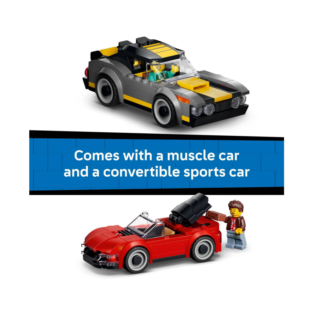 LEGO DRIVE-THROUGH CAR WASH