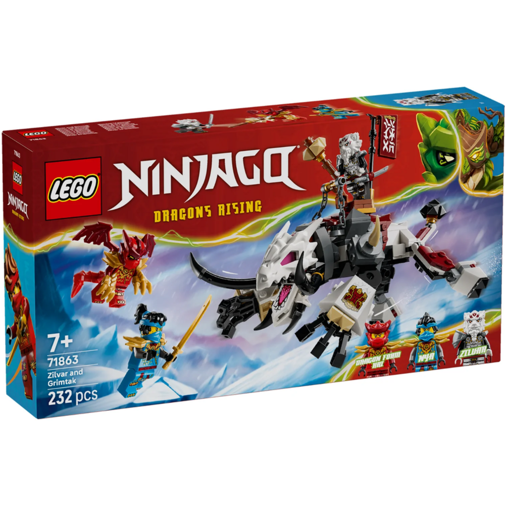 LEGO ZILVAR AND GRIMTAK THE DRAGON BEAST