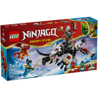LEGO ZILVAR AND GRIMTAK THE DRAGON BEAST