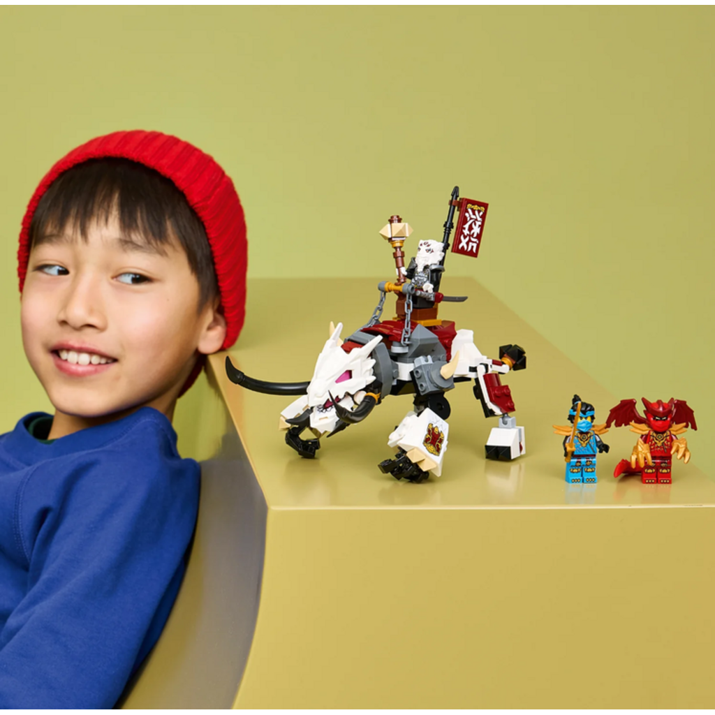 LEGO ZILVAR AND GRIMTAK THE DRAGON BEAST