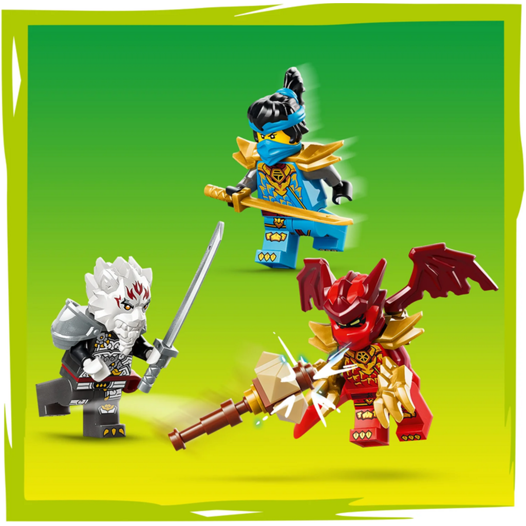 LEGO ZILVAR AND GRIMTAK THE DRAGON BEAST