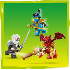 LEGO ZILVAR AND GRIMTAK THE DRAGON BEAST