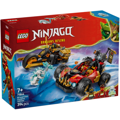 LEGO KAI AND COLE'S COMBINER VEHICLES