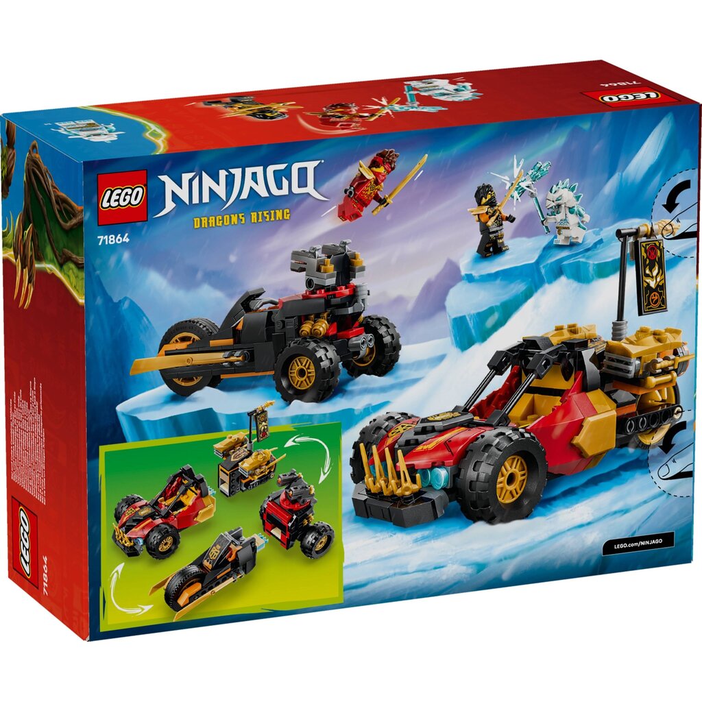LEGO KAI AND COLE'S COMBINER VEHICLES