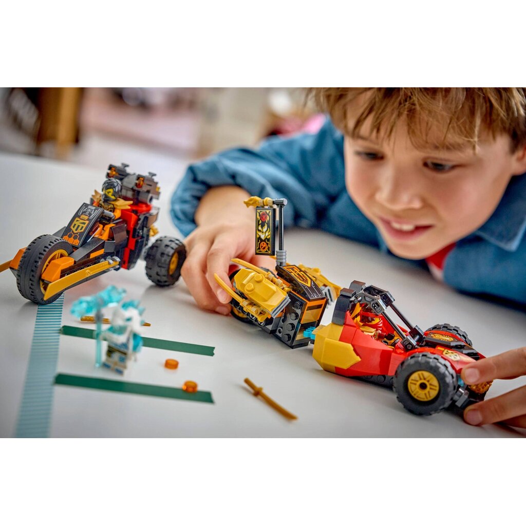LEGO KAI AND COLE'S COMBINER VEHICLES