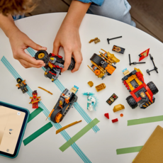 LEGO KAI AND COLE'S COMBINER VEHICLES