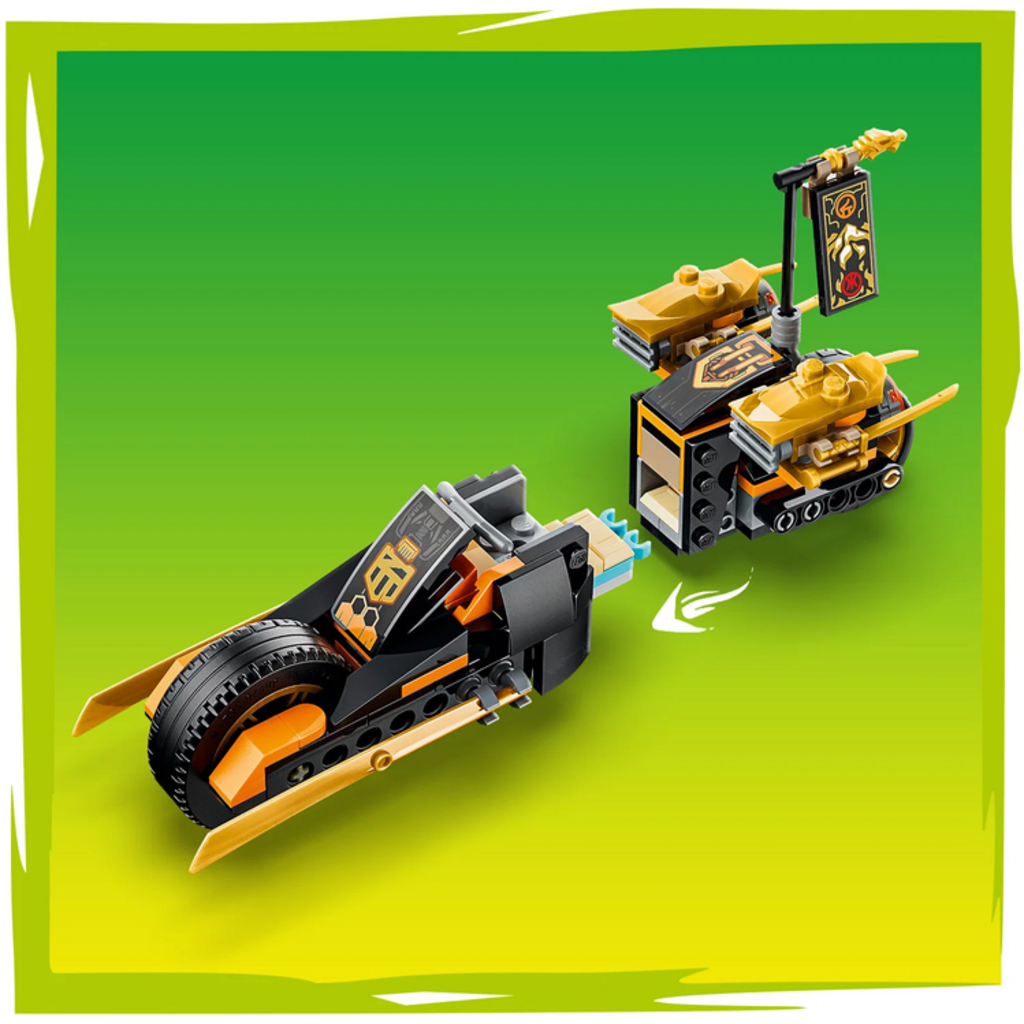 LEGO KAI AND COLE'S COMBINER VEHICLES