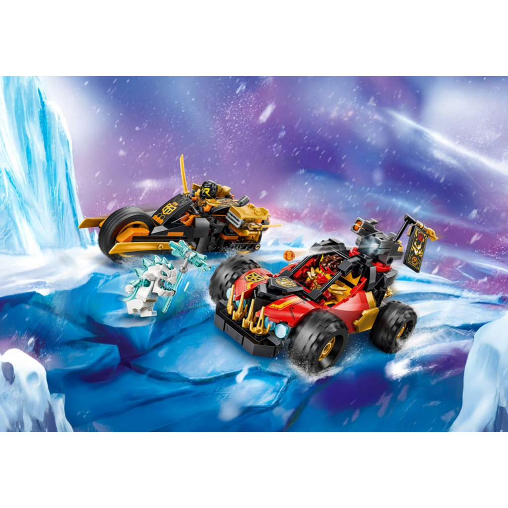 LEGO KAI AND COLE'S COMBINER VEHICLES