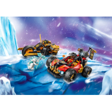 LEGO KAI AND COLE'S COMBINER VEHICLES