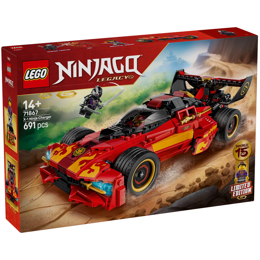 LEGO X-1 NINJA CHARGER 15TH ANNIVERSARY