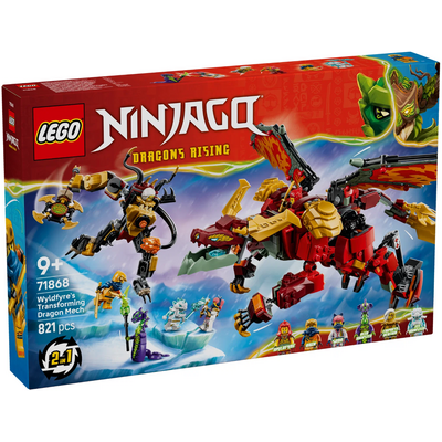 LEGO WYLDFYRE'S TRANSFORMING DRAGON MECH
