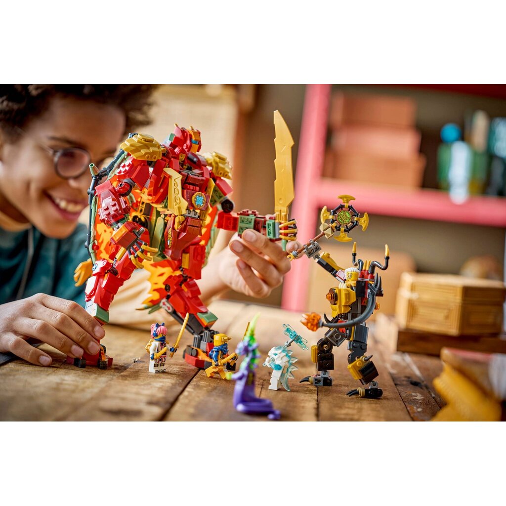 LEGO WYLDFYRE'S TRANSFORMING DRAGON MECH