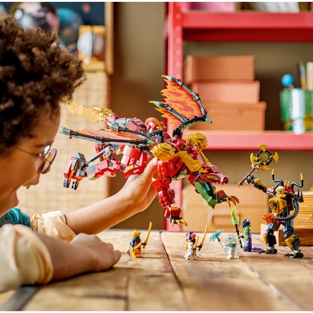 LEGO WYLDFYRE'S TRANSFORMING DRAGON MECH