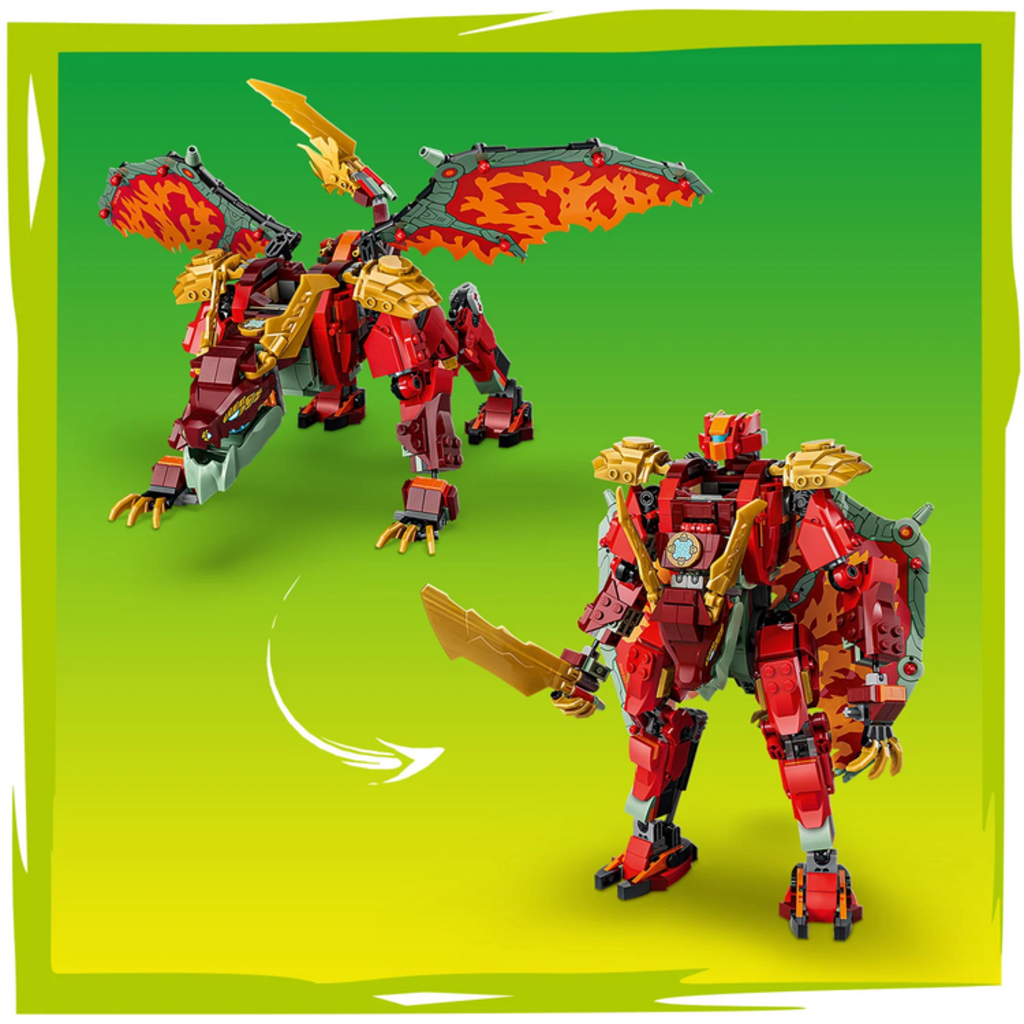 LEGO WYLDFYRE'S TRANSFORMING DRAGON MECH