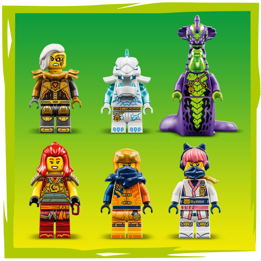 LEGO WYLDFYRE'S TRANSFORMING DRAGON MECH